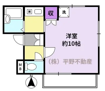 緒方ビル【2階】の間取り