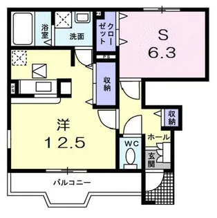 エクセレンテ パラーシオ【101号室】の間取り
