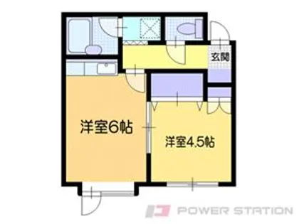 マーガレットハイツ【2階】の間取り