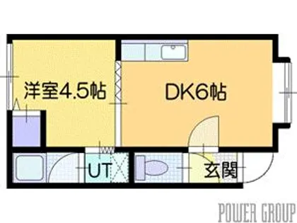 ラポール恵み野【2階】の間取り