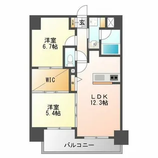 プリマヴェーラ【6階】の間取り