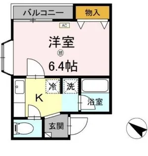 ドリームクローバー【1階】の間取り