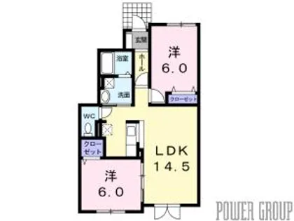 Sanando(サナンド)【1階】の間取り