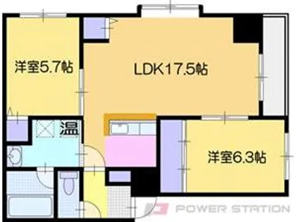 イーストサンⅡ【1階】の間取り