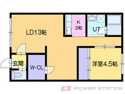 レナトス南町【1階】の間取り