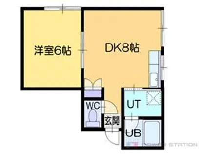 花園大忠ビル【2階】の間取り