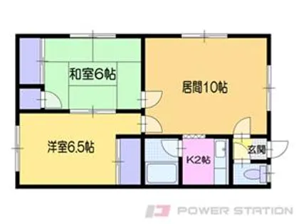 コーポ坂下【1階】の間取り