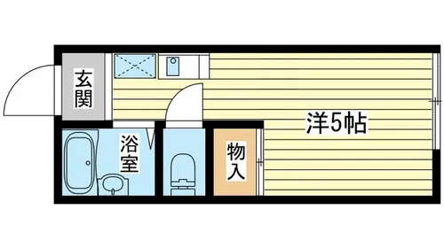 JONANハイツ【202号室】の間取り