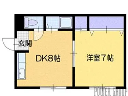 第2サニープレイス【4階】の間取り