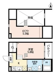 BLUE GOAT【1階】の間取り