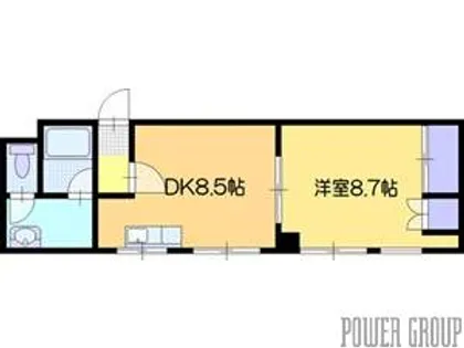 リルブランシュ【4階】の間取り