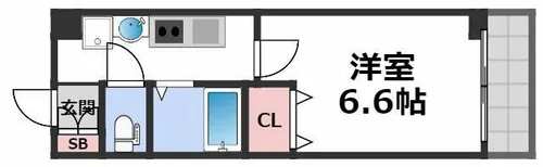GRAND VERY(グランベリー)【6階】の間取り