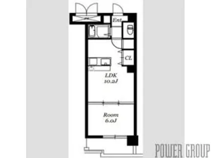 エクシード花園【3階】の間取り