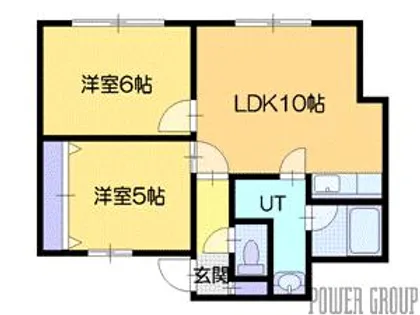 クレアハウス【1階】の間取り
