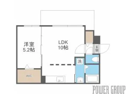 ノーチェ円山(Noce円山)【4階】の間取り