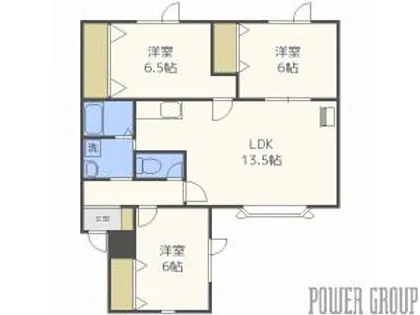 ヴィラ・ヴェルディ【2階】の間取り