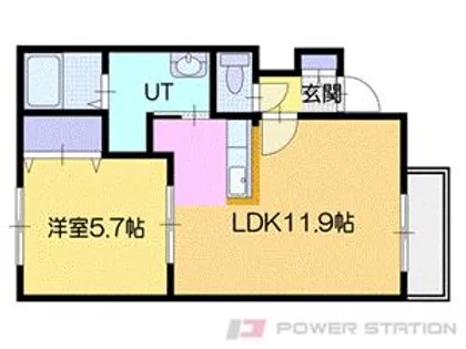 ADレジェンド【1階】の間取り