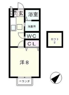 モナリエ【2階】の間取り