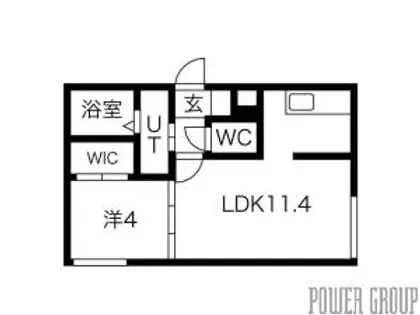 Le Soleil de Maruyama【3階】の間取り