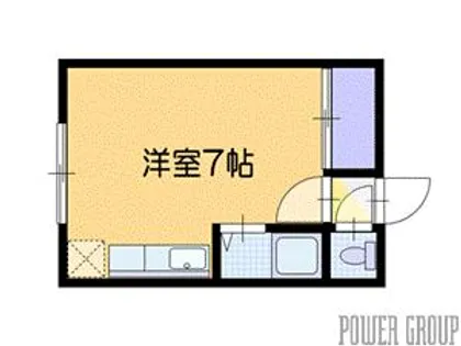 リベルタ文京台【1階】の間取り