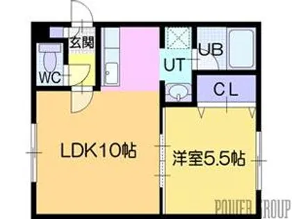 クレイン283【3階】の間取り