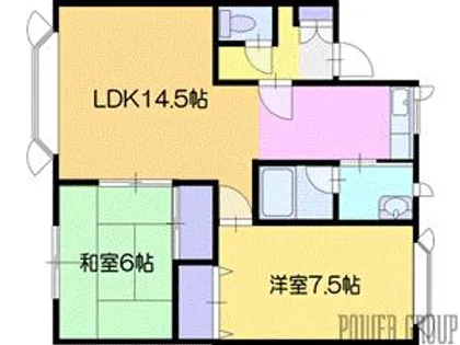 アーバンハイツユトー【2階】の間取り