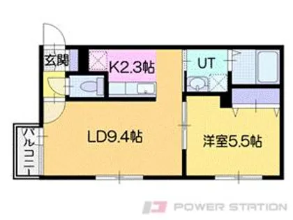 TONY TOWER KITAHIROSHIMA【5階】の間取り