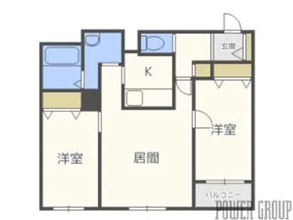 シャトーアネックス【3階】の間取り