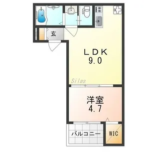 CASA大浜【2階】の間取り
