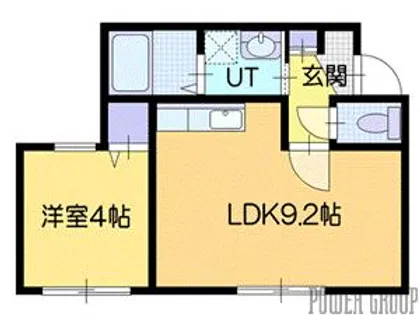 Lien F・VILLAGE【2階】の間取り
