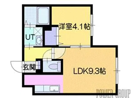 Lien F・VILLAGE【2階】の間取り