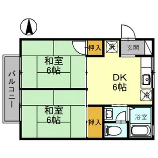 兵庫県神戸市長田区長田町9丁目【アパート】の間取り