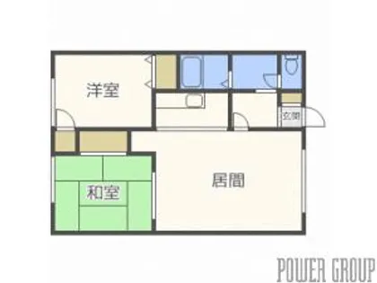 パレスほしみ【1階】の間取り