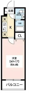 大阪府八尾市本町5丁目【マンション】の間取り