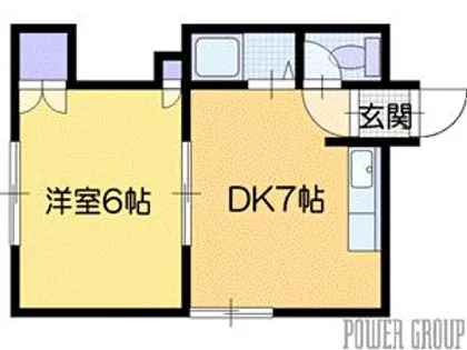 サニープレイス【3階】の間取り