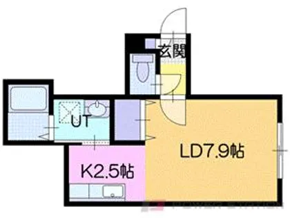 ナチュリラⅢ【2階】の間取り