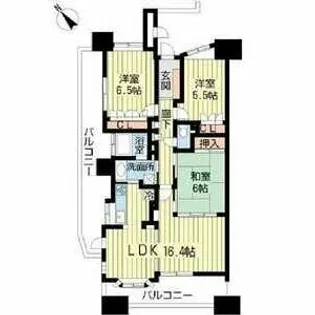 グランカーサ上前津【8階】の間取り