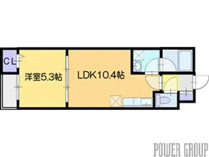 Maison du Calme【4階】の間取り