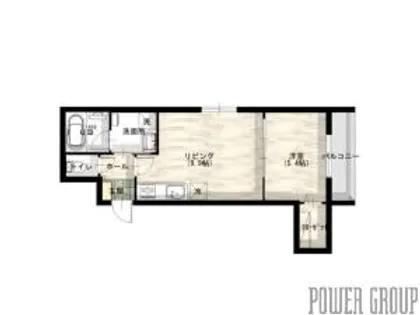 Maison du Calme【4階】の間取り