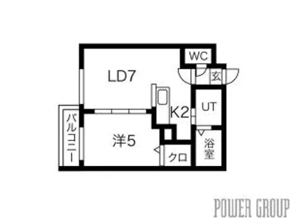 アルフォート【4階】の間取り