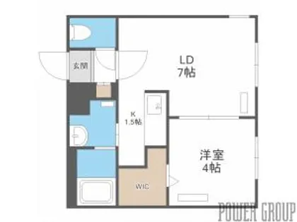 R&M発寒南【3階】の間取り