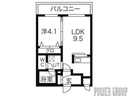 MAHALO OHASHI HOKUDAI【2階】の間取り