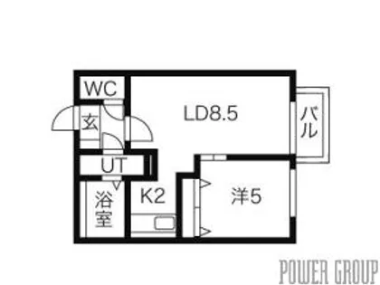 エスポワール216【3階】の間取り