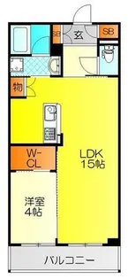 Axia Court【4階】の間取り