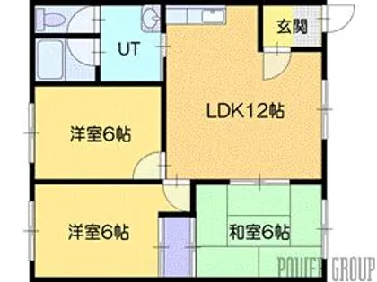 ユートピアンパーク【2階】の間取り