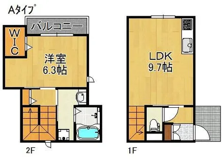 シャーメゾンAZUMI【1階】の間取り