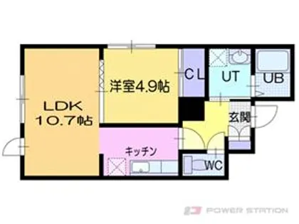 ファーム田村松並【3階】の間取り