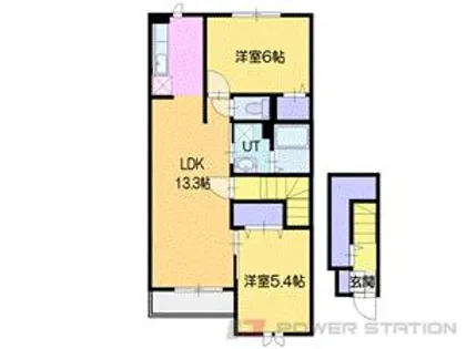 ノースパレス【2階】の間取り