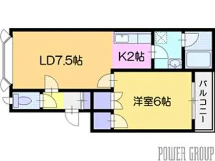 パークマンションVIII【1階】の間取り