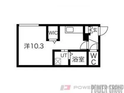 Liesse美香保【3階】の間取り